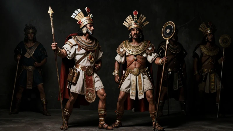 Conquista azteca, dramática y cinematográfica