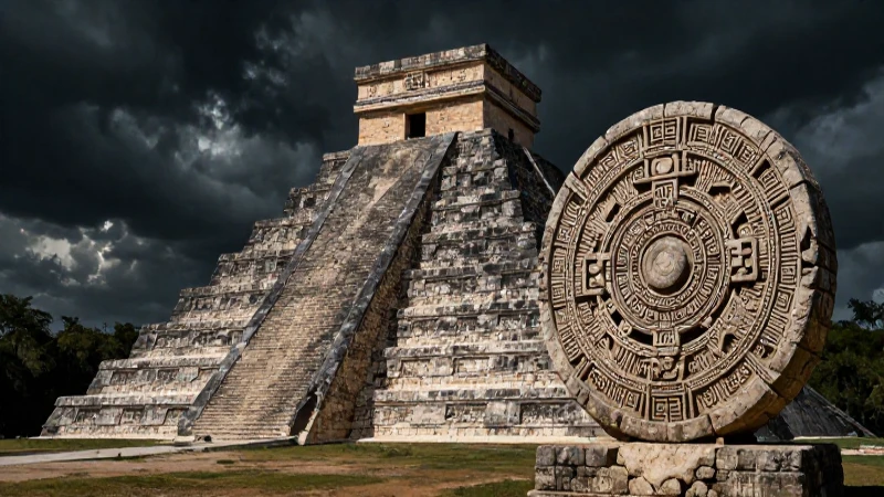 Línea del tiempo de México: 2500 AC a 1521 DC en detalle 6 Antigua civilización representada con detalle y atmósfera