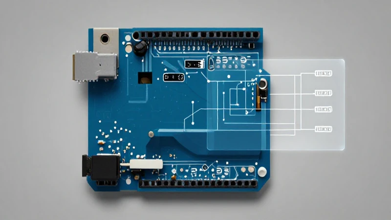 Placa Arduino Uno con luz suave