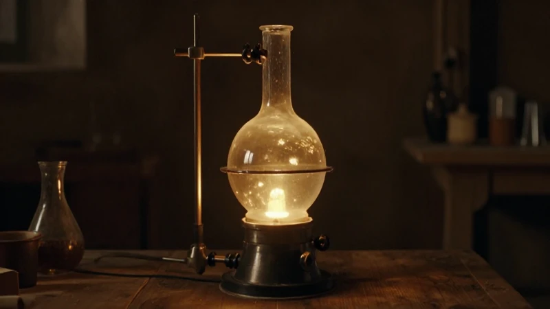 Alquimia medieval con iluminación cinematográfica cálida