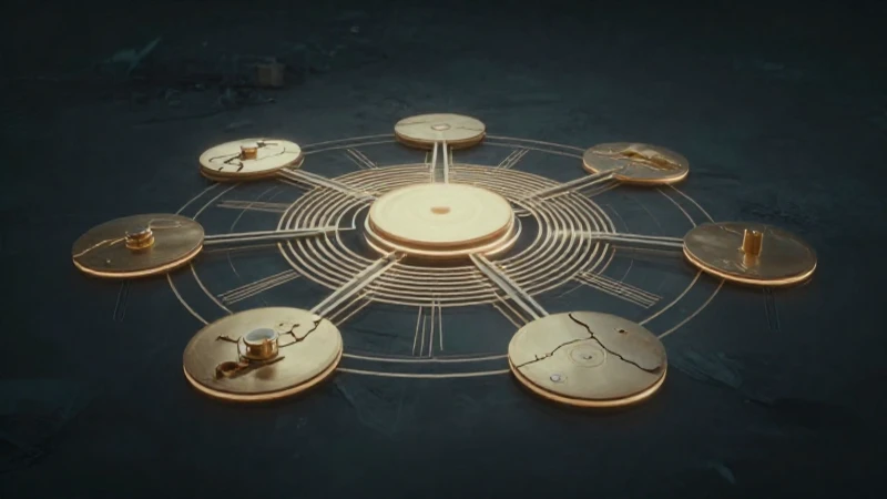 Mapa conceptual cinematográfico con iluminación suave