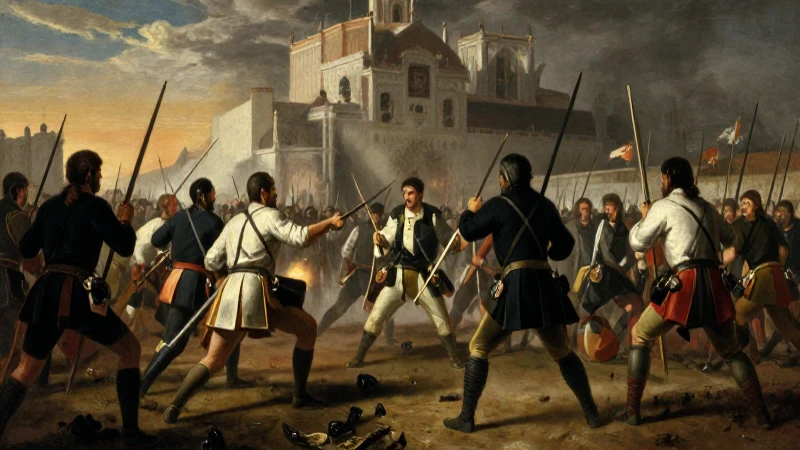 Batalla morelista, dramática e histórica