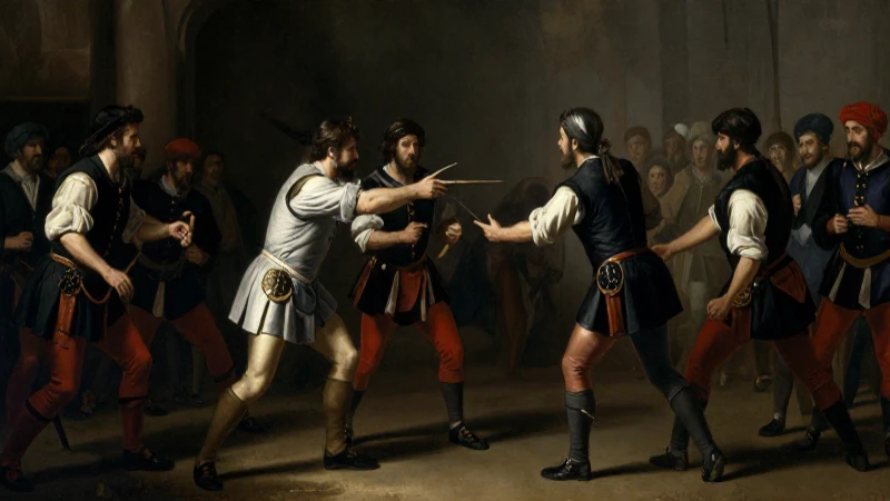 Ejecución de Hidalgo, multitud difusa, dramatismo histórico