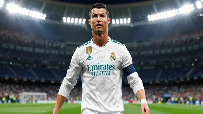 Cristiano Ronaldo brilló con el Real Madrid
