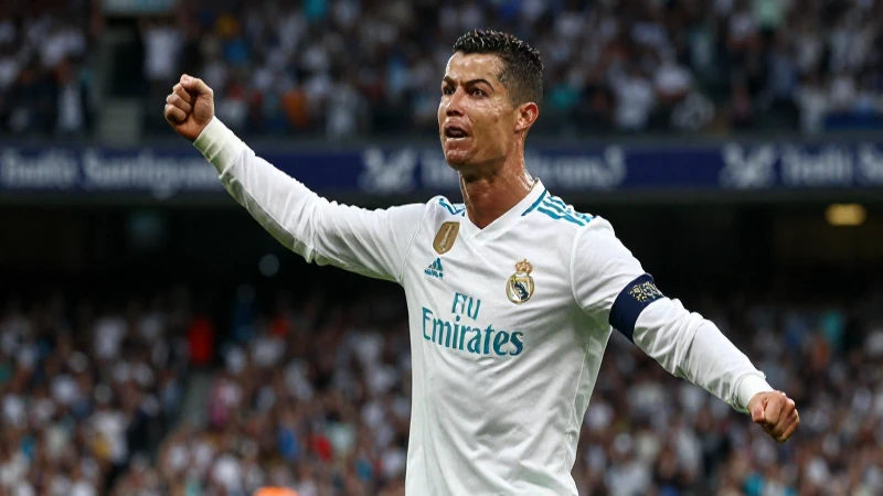 Ronaldo celebra su triunfo con Real Madrid