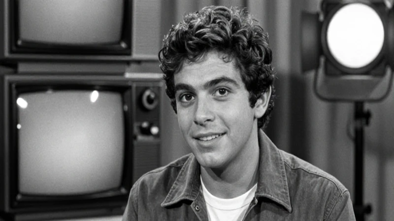 Joven Bolaños en estudio blanco y negro