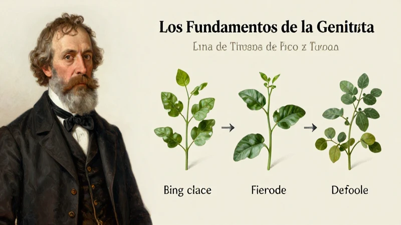 Biólogos Famosos: Línea de Tiempo de los Más Importantes 6 Mendel sentó las bases de la genética