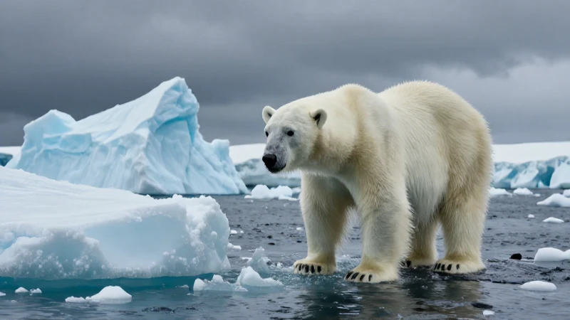 Esquema Calentamiento Global: Causas, Efectos y Soluciones 4 El calentamiento global amenaza al oso polar