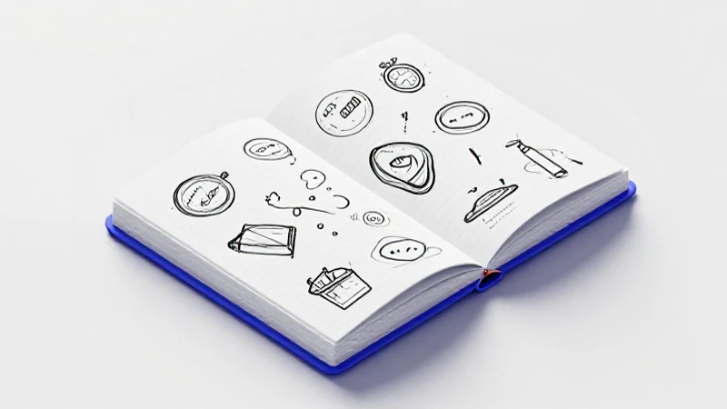 Arte digital juguetón e idea conceptual representada