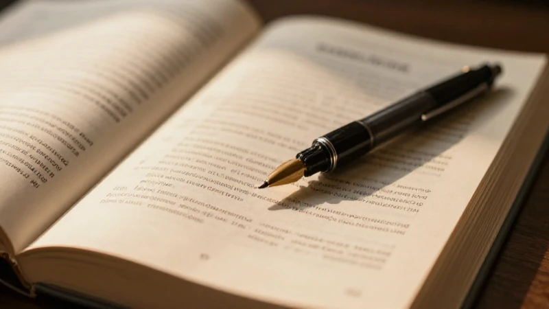 Libro de gramática española con luz cálida