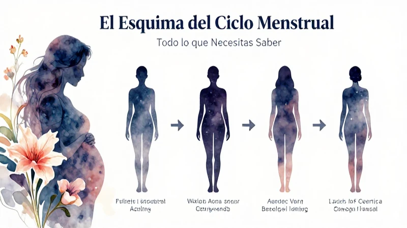 Ilustración acuarela femenina en ambiente soñador