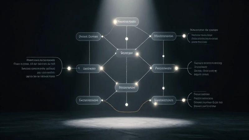 Diagrama brillante y dramático, vista amplia