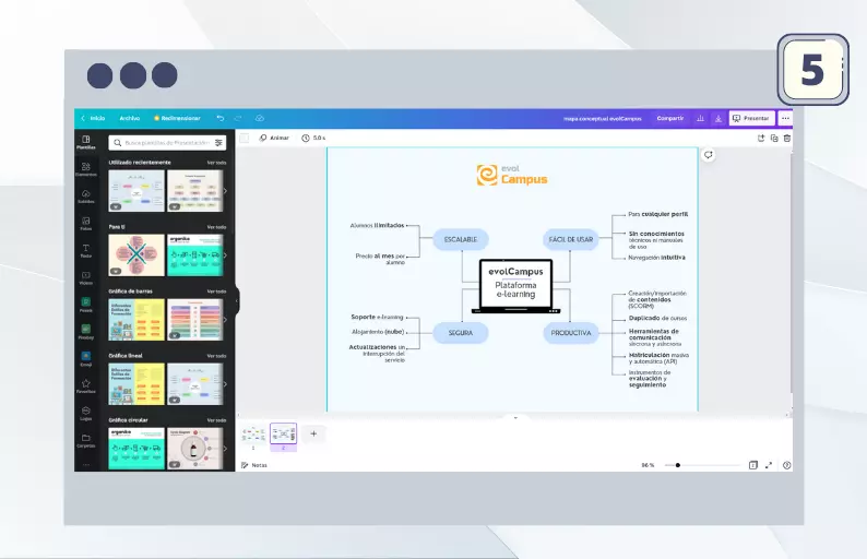 como crear un mapa conceptual del internet paso a paso