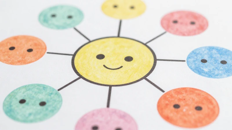Cómo Decorar un Mapa Mental: Guía de Artesanía Creativa 4 Mapa mental colorido, alegre e ilustrativo