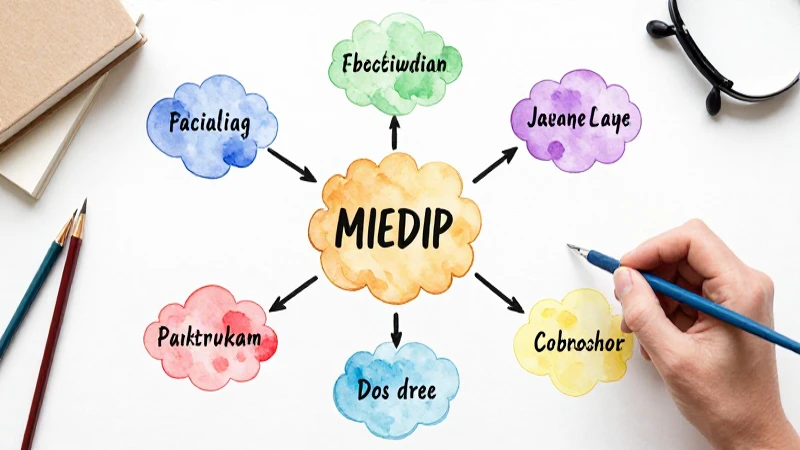 Cómo Decorar un Mapa Mental: Guía de Artesanía Creativa 7 Mapa mental colorido, arte suave y artesanal