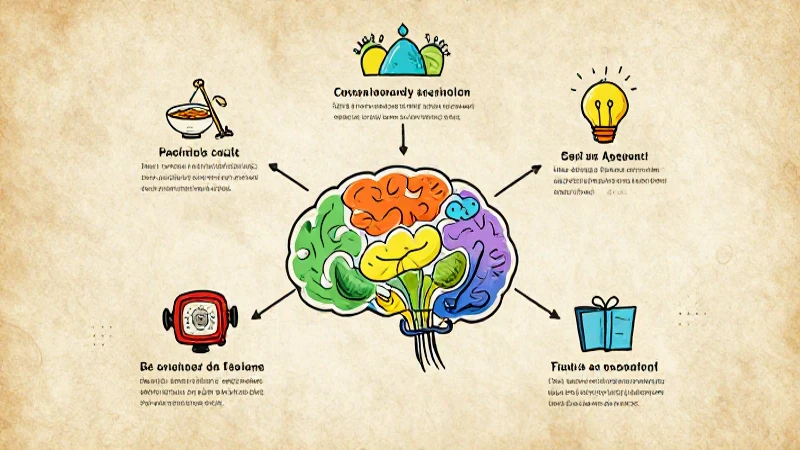 Cómo Decorar un Mapa Mental: Guía de Artesanía Creativa 5 Mapa mental colorido, estilo boceto antiguo