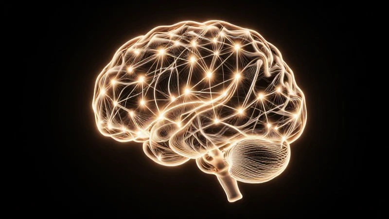 Esquema Conceptual: Dominando los Fundamentos del Conocimiento 3 Cerebro brillante entrelazado en arte digital