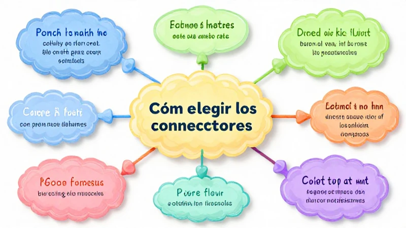 Cómo usar conectores en mapas conceptuales con ejemplos 5 Mapas conceptuales visuales conectados por enlaces