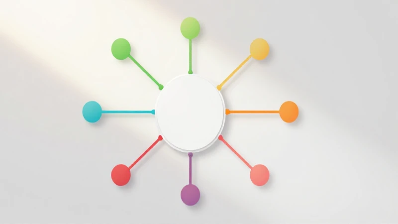 Cómo usar conectores en mapas conceptuales con ejemplos 3 Mapa mental visualmente limpio y conectado