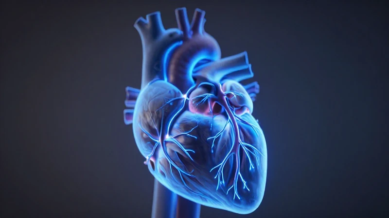 El Esquema del Corazón: Un Análisis Detallado de su Estructura y Funcionamiento 7 Anatomía cardíaca azul brillante con sombras suaves