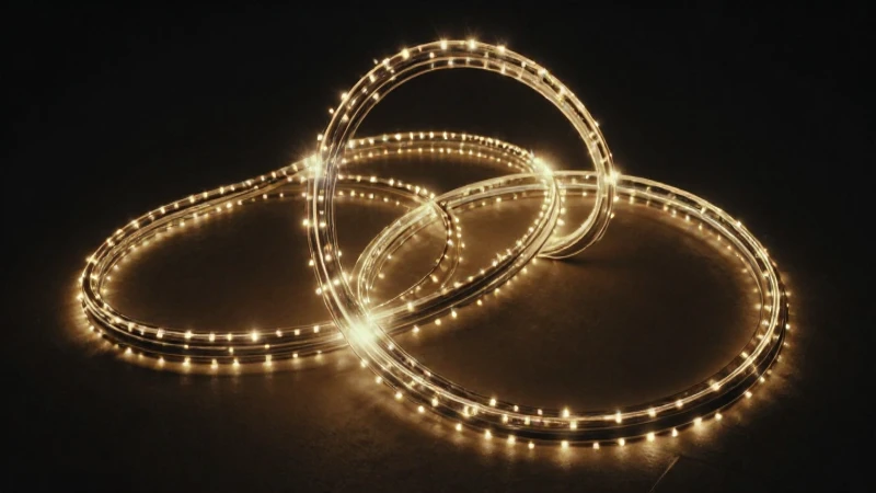 Cuáles son las claves del Mapa Conceptual de Derechos Humanos 3 Anillos luminosos interconectados, iluminación cinematográfica
