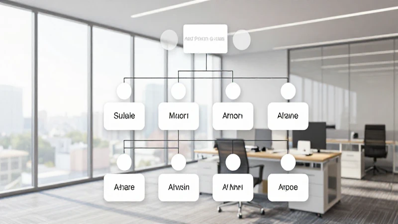 Crear Organigrama en Word: Plantillas Empresariales Útiles 4 Espacio oficina moderno con gráfico organizado