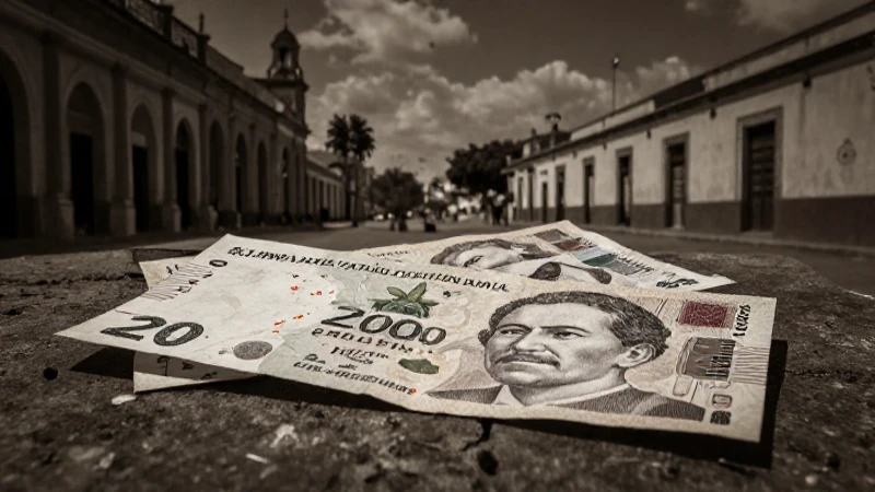 Pesos mexicanos se devaluaron dramáticamente históricamente