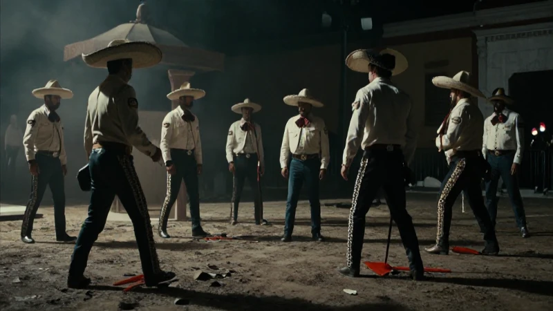 Batalla dramática, soldados mexicanos, 1860 crucial