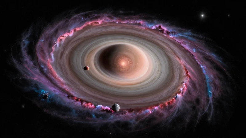 Nebulosa crea sistema solar cinematográfico