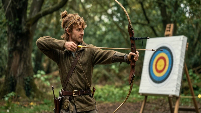 Robin Hood es un blanco con flechas
