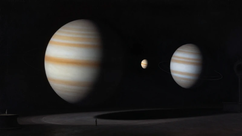 Galileo observó las lunas de Júpiter