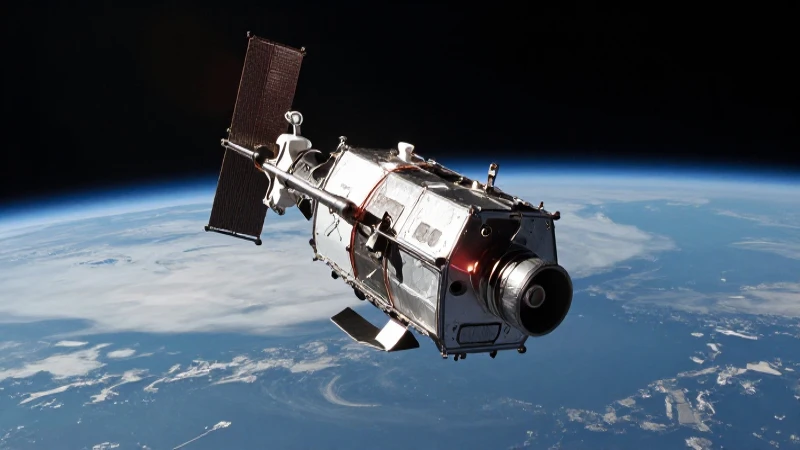 El Hubble muestra la Tierra iluminada