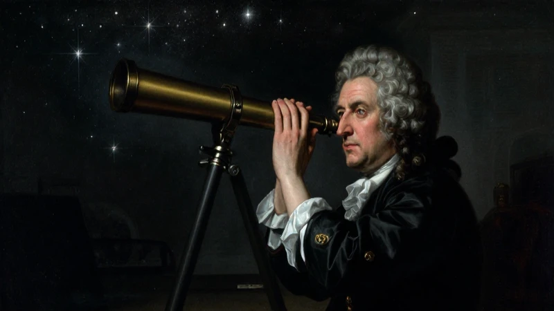 Herschel observa estrellas bajo luz dramática