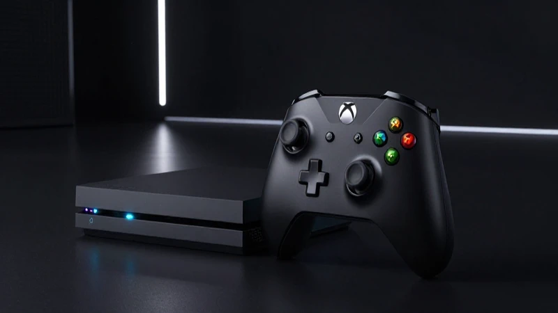 Xbox One destaca sobre fondo oscuro