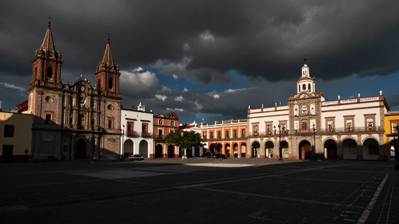 San Luis Potosí: arquitectura colonial, luz dramática