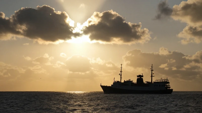 La línea del tiempo de los 4 viajes de Cristóbal Colón 8 Atardecer dorado en el horizonte caribeño