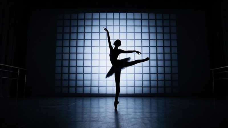 Bailarina proyectada, moderna y dramática