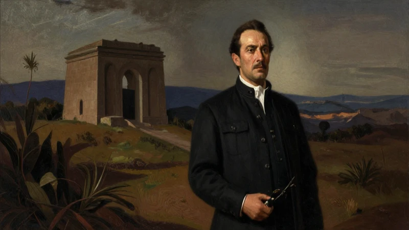 Línea del tiempo de la vida de Miguel Hidalgo: datos clave 9 Hidalgo pintado con luz dramática y paisaje antiguo