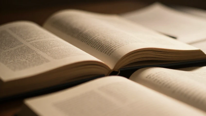 Libro abierto, página suelta, luz cálida suave
