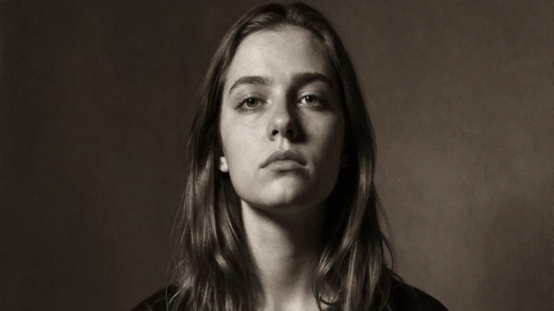 La línea de tiempo de Leona Vicario: vida, muerte y legado 7 Retrato sepia de mujer, con sombra y ángulo bajo