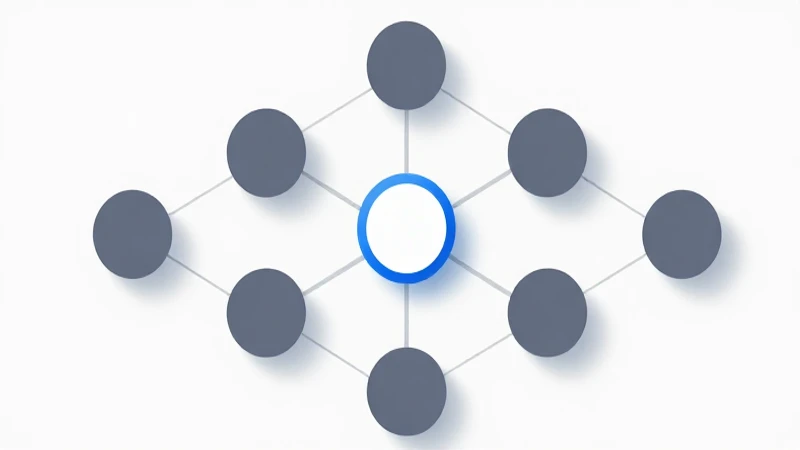 Diagrama jerárquico estratégico visualmente corporativo