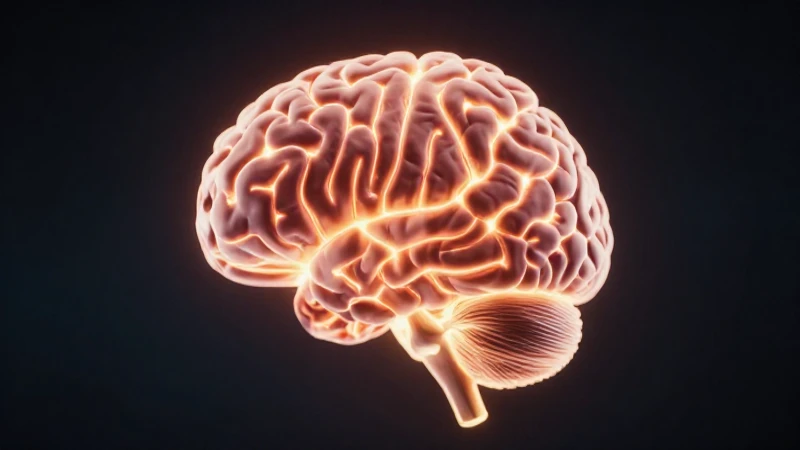 Cómo ha evolucionado el conocimiento a lo largo del tiempo 9 Cerebro brillante, conectado, iluminado cinemáticamente