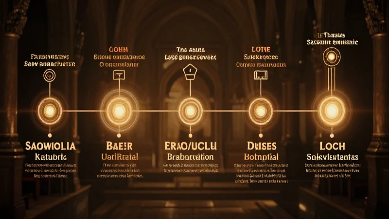 Línea temporal brillante bajo luz cinematográfica