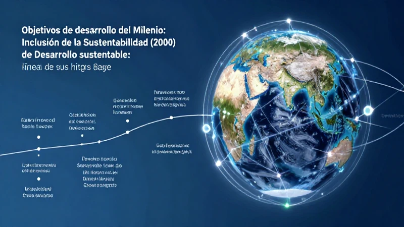 Sostenibilidad global: historia e inclusión vitales