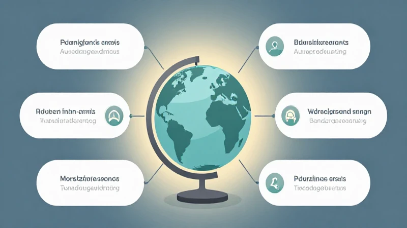 Mapa Mental sobre Desarrollo Sostenible 3 Diseño vectorial limpio y brillante