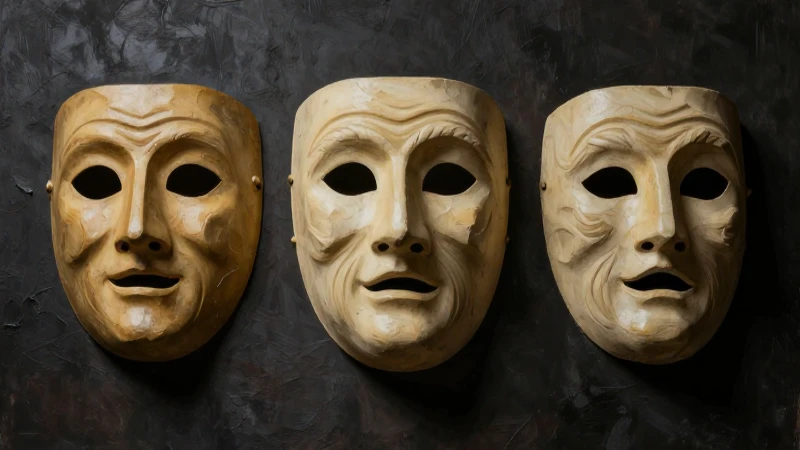 Arte clásico con luces dramáticas y lienzo