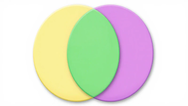 Diagrama circular colorido con luz suave