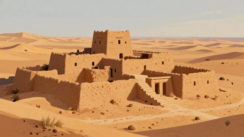 La línea del tiempo de Oasisamérica: Culturas y Economía 4 Asentamiento antiguo en el desierto iluminado