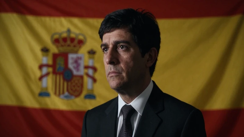 Neruda, traje, bandera española, mirada pensativa