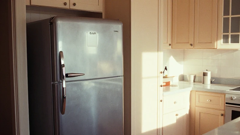 Cómo han cambiado los electrodomésticos con el tiempo 4 Cocina retro cromada con luz cálida